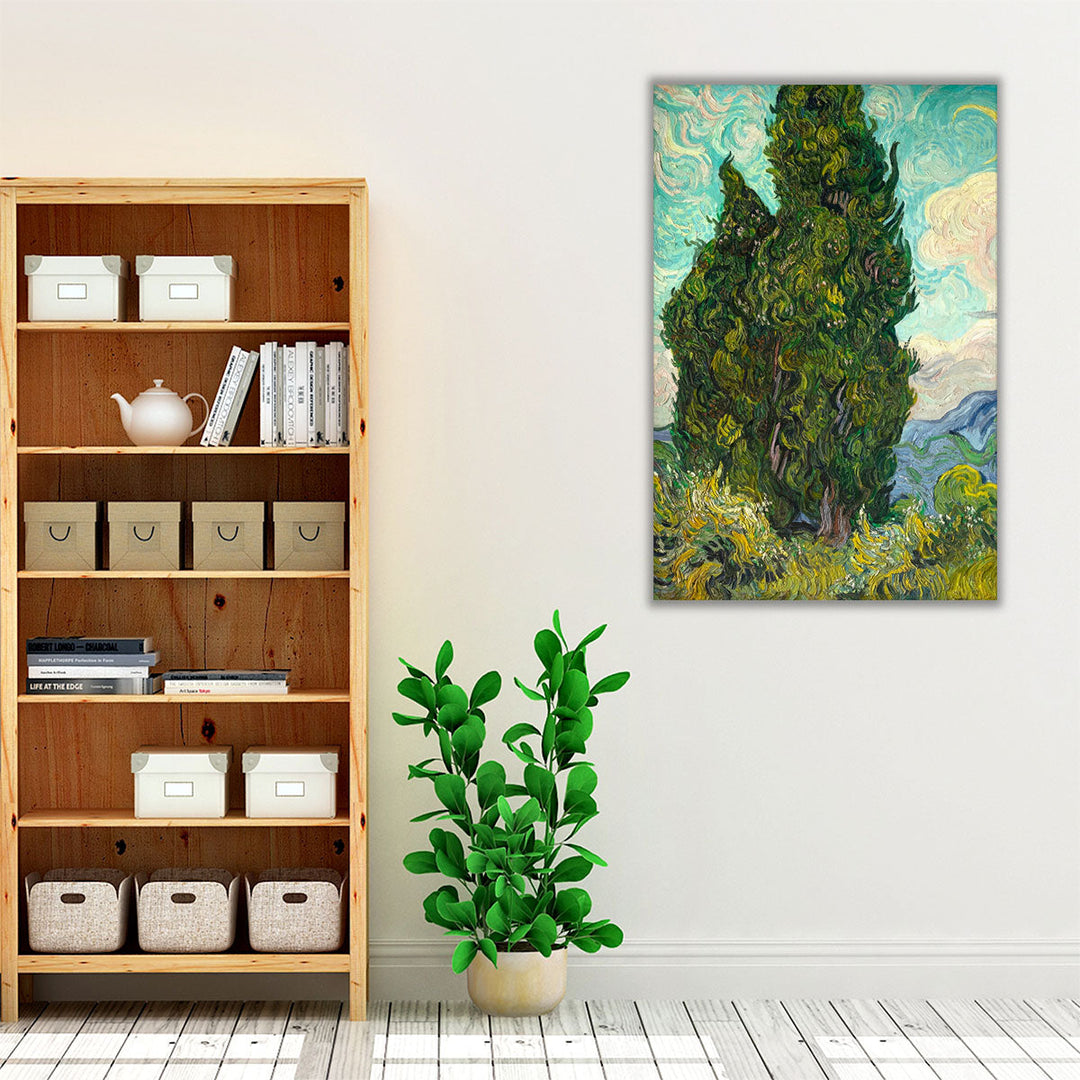 Cypresses I, 1889 - Canvas Print Wall Art