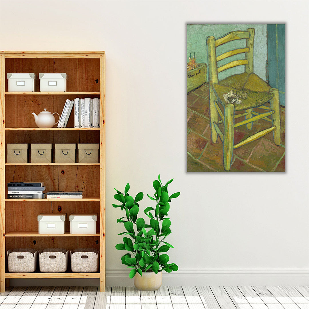 Vincent's Chair, 1888 - Canvas Print Wall Art