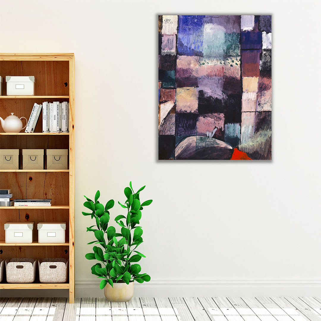 About A Motif From Hammamet, 1914 - Canvas Print Wall Art