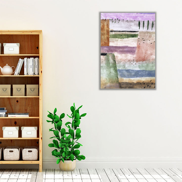 Landscape With Poplars, 1929 - Canvas Print Wall Art
