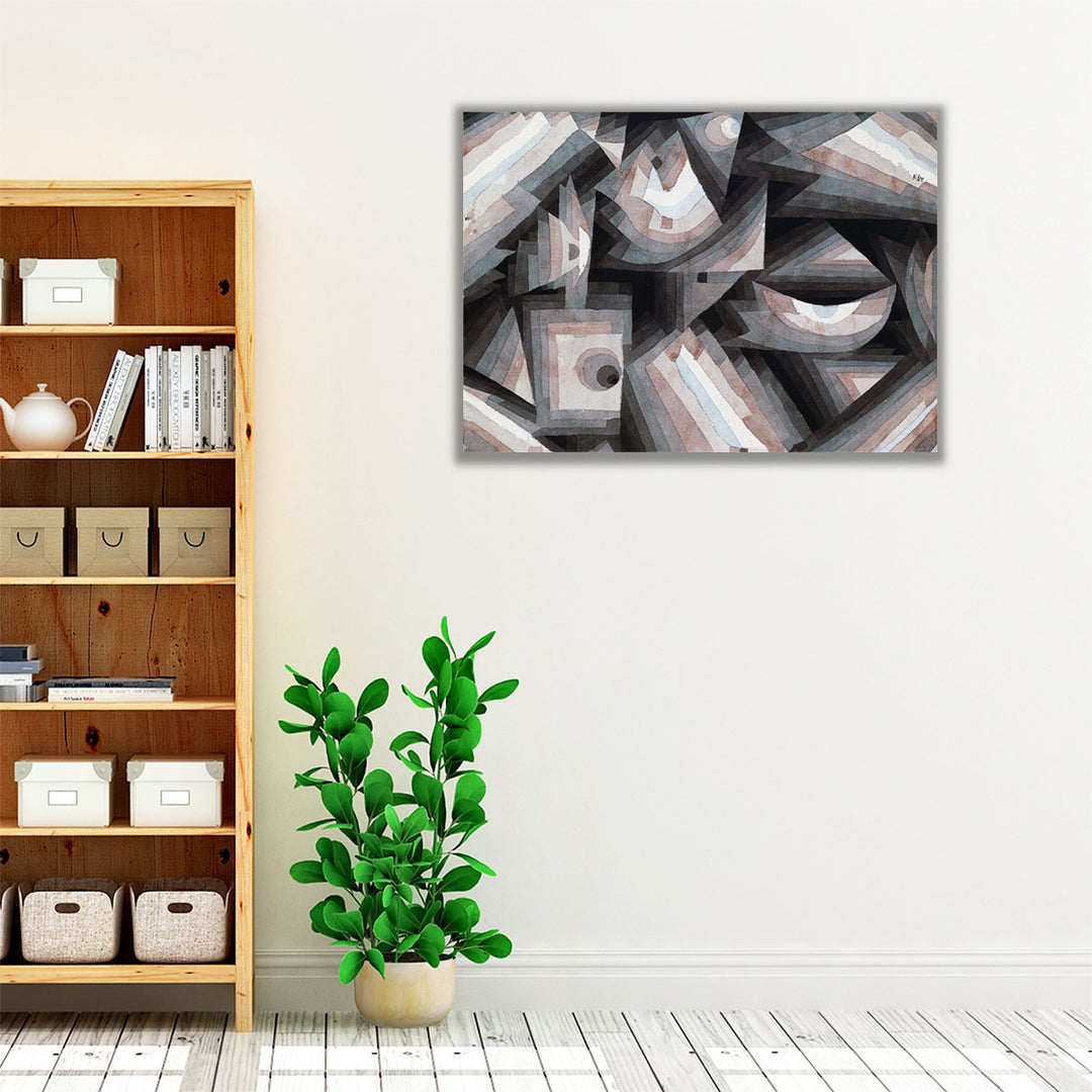 Crystal Gradation, 1921 - Canvas Print Wall Art