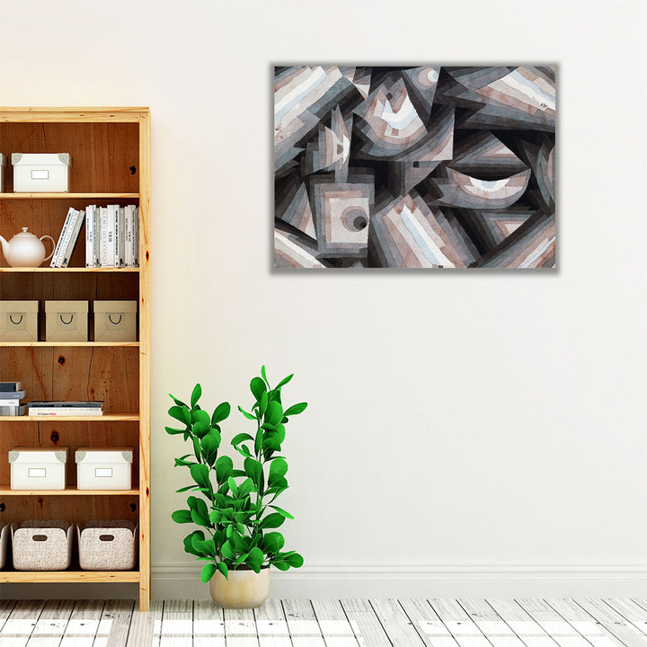 Crystal Gradation, 1921 - Canvas Print Wall Art