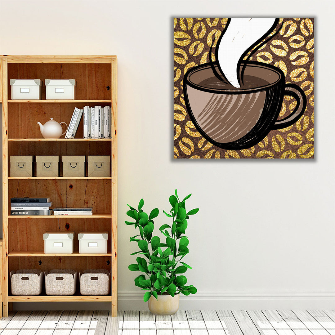 Life After Coffee 1 - Canvas Print Wall Art