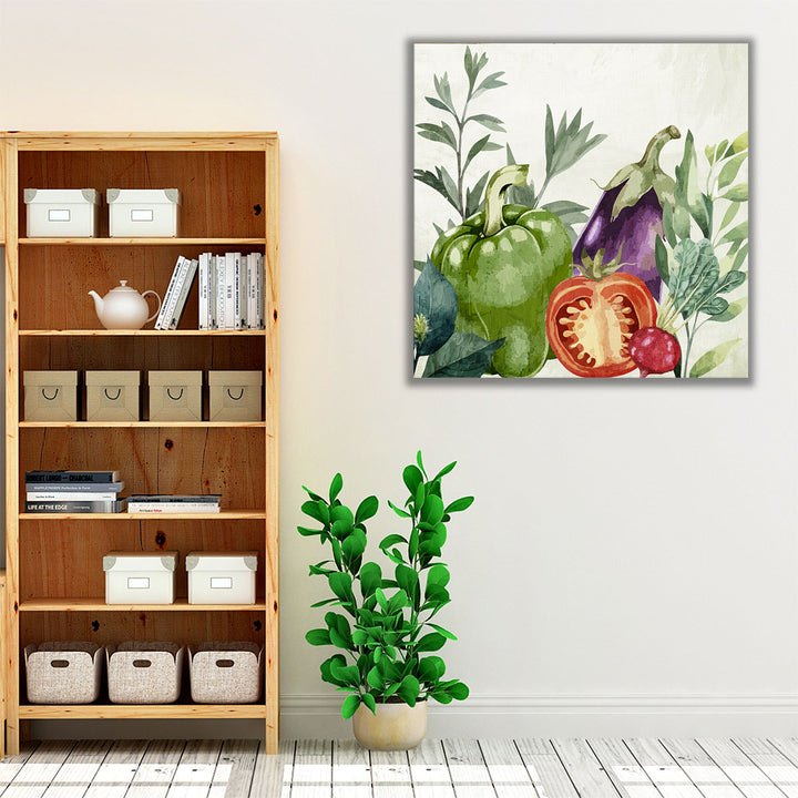 Veggie Farm 1 - Canvas Print Wall Art