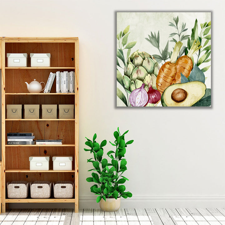 Veggie Farm 2 - Canvas Print Wall Art