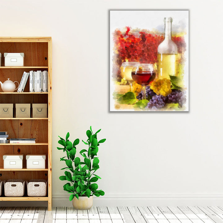 Wine I - Canvas Print Wall Art