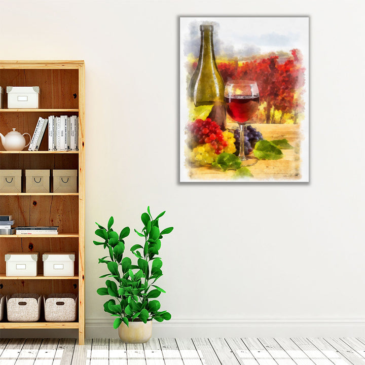 Wine II - Canvas Print Wall Art