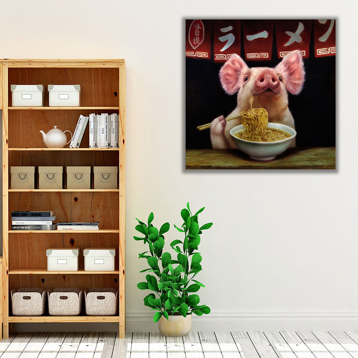 Oodles Of Noodles - Canvas Print Wall Art