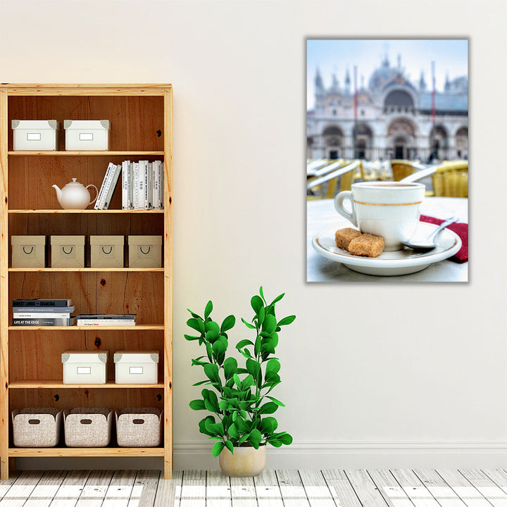 Caffe Piazza San Marco 2 - Canvas Print Wall Art
