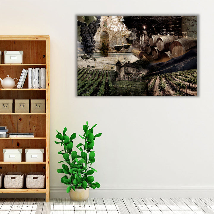 Wine - Canvas Print Wall Art