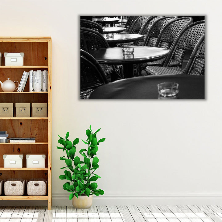Cafe Noir - Canvas Print Wall Art