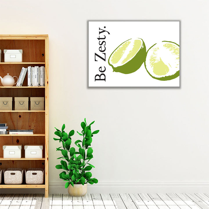 Be Zesty - Canvas Print Wall Art