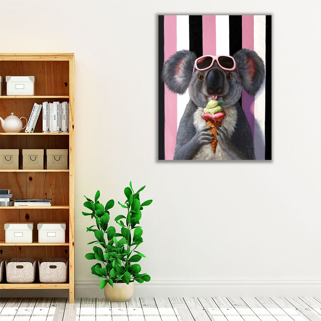 Icy Treat - Canvas Print Wall Art