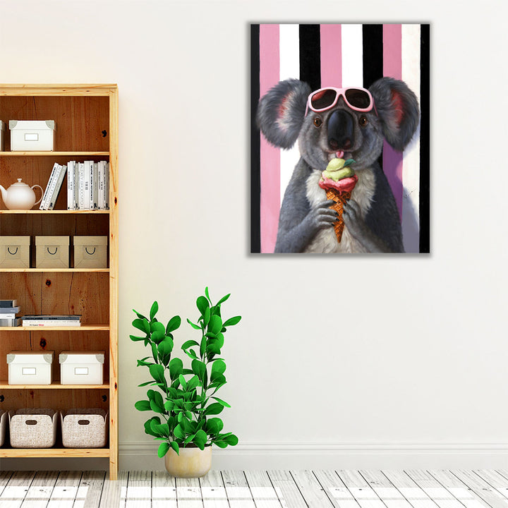 Icy Treat - Canvas Print Wall Art