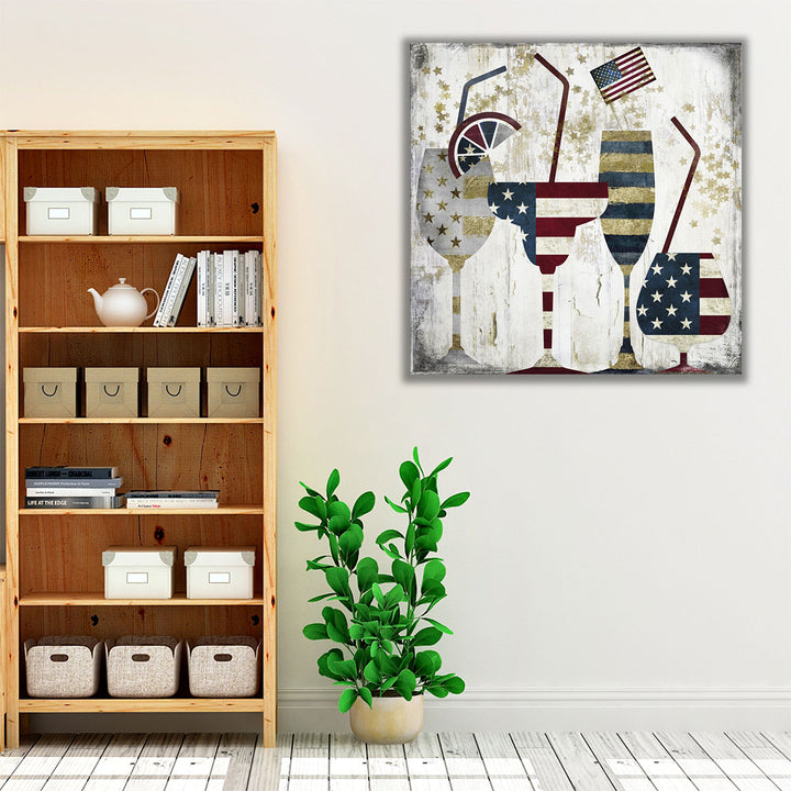 American Party - Canvas Print Wall Art