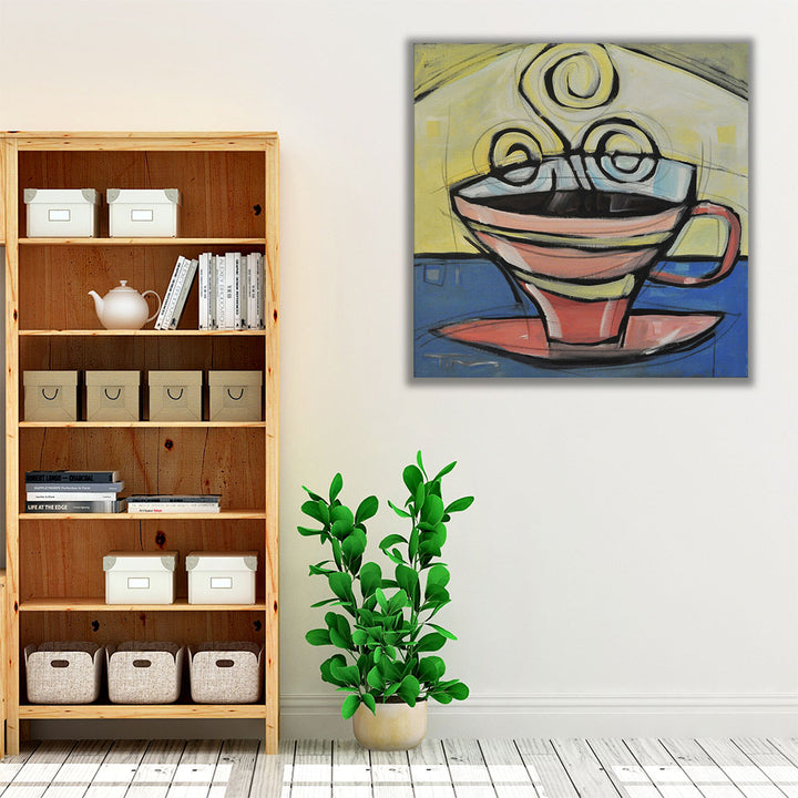 Coffee Cup 4 - Canvas Print Wall Art