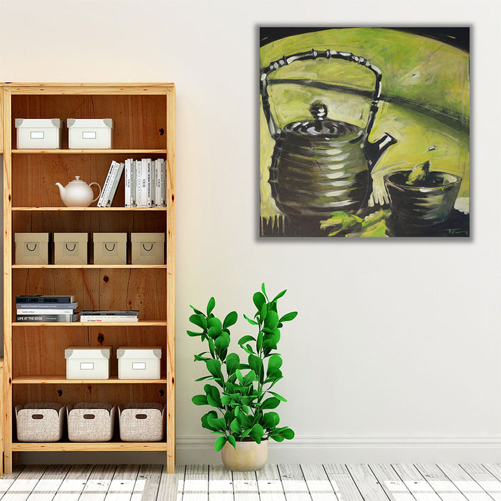 Green Tea - Canvas Print Wall Art