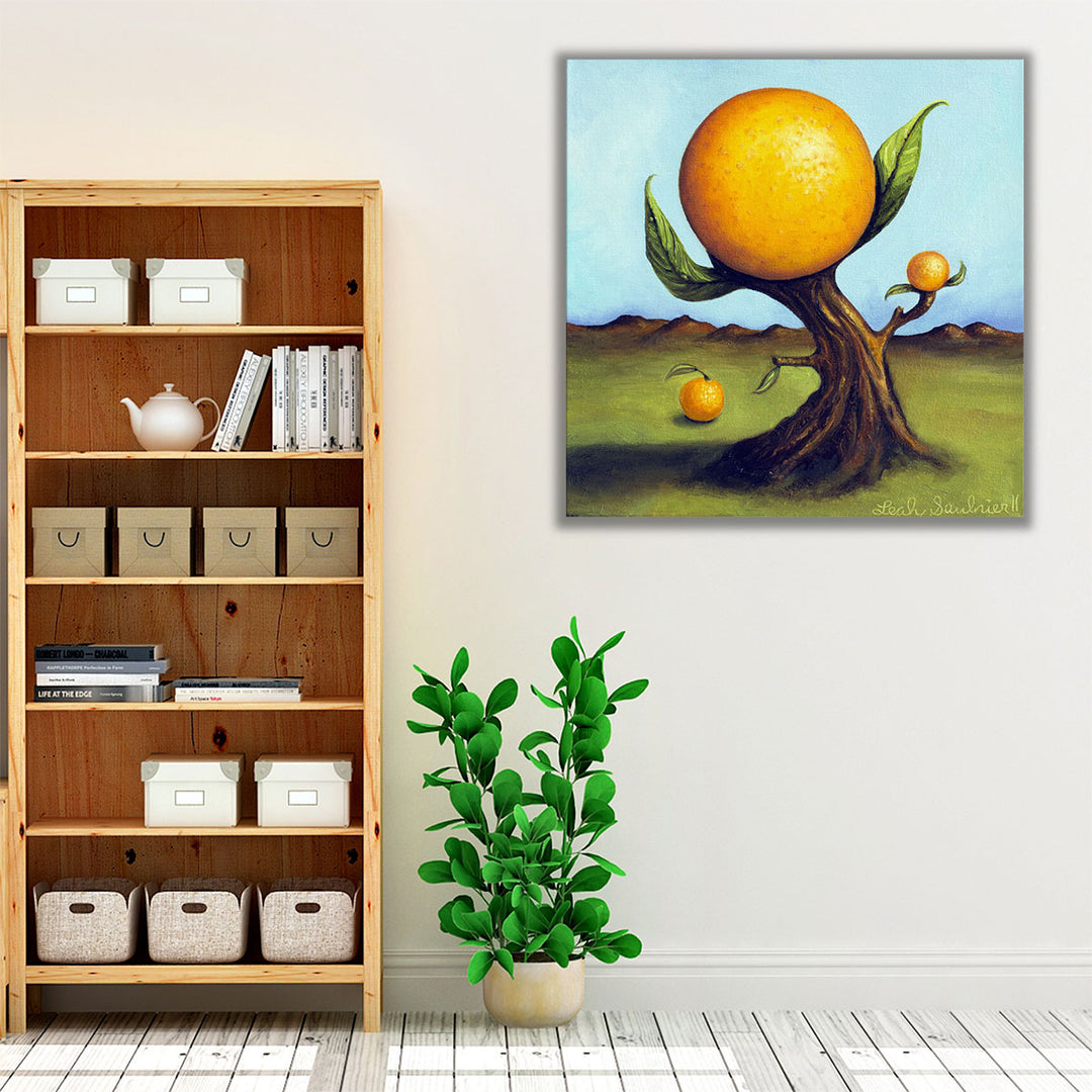 Kitchen Wrapped Canvas – whimsical surreal décor