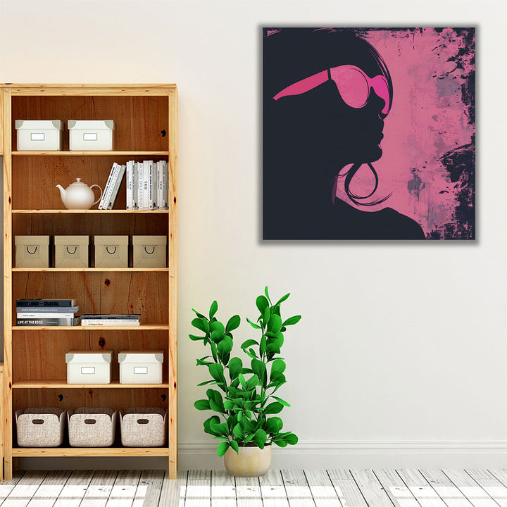 Pink Lady - Canvas Print Wall Art