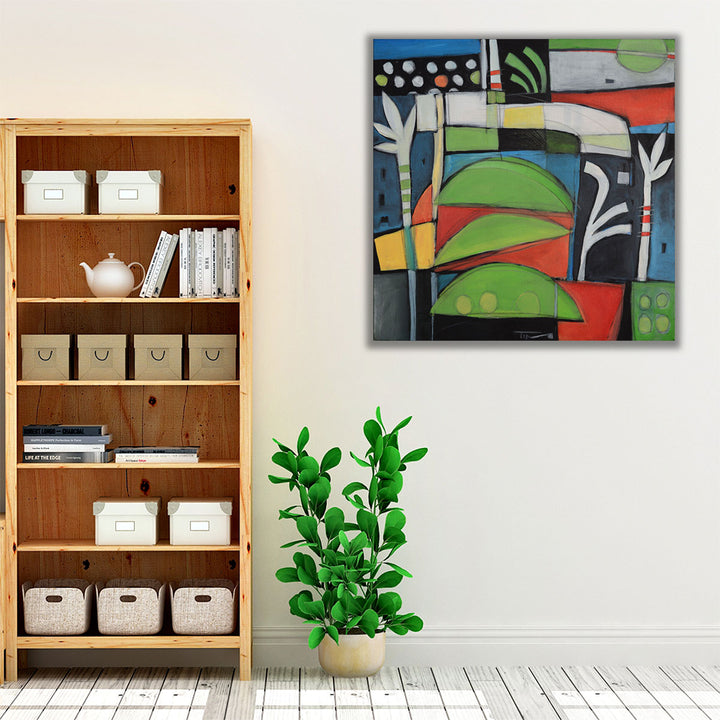 Still Life With Lime Wedges - Canvas Print Wall Art