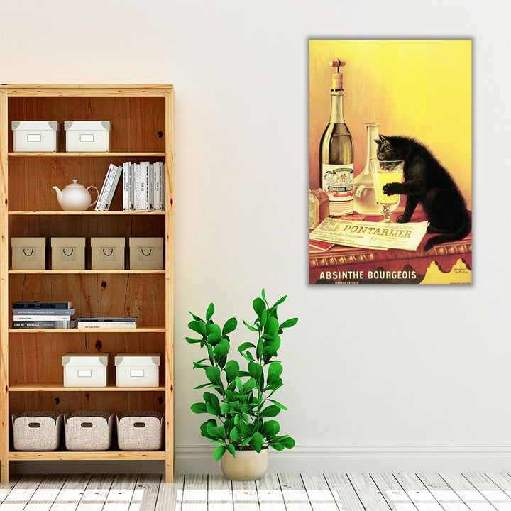 Absinthe Bourgeois - Canvas Print Wall Art