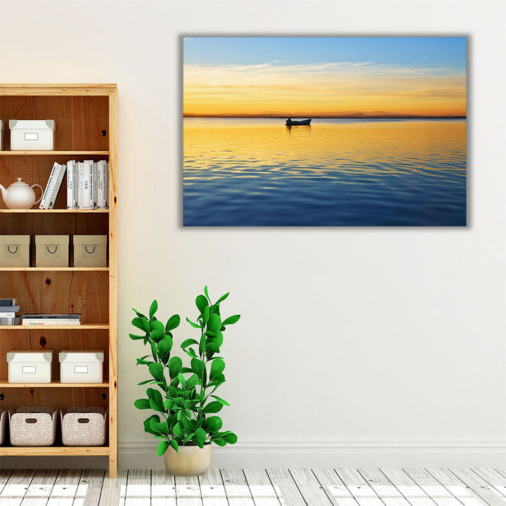 Lost By The Wide Sea - Canvas Print Wall Art