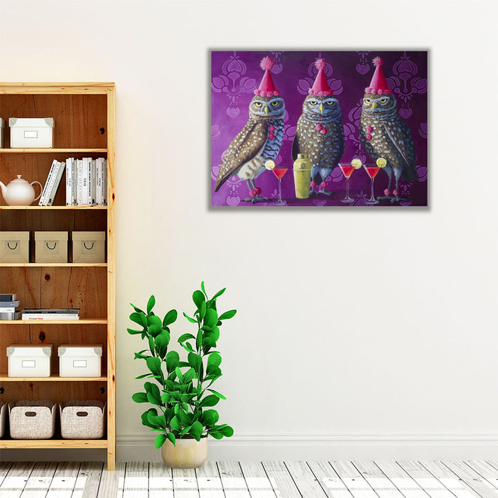 Party Animals - Canvas Print Wall Art