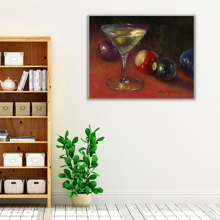 dining room artwork – cocktail and billiard still life