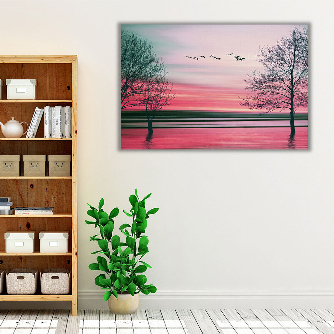 A Lazy Evening - Canvas Print Wall Art