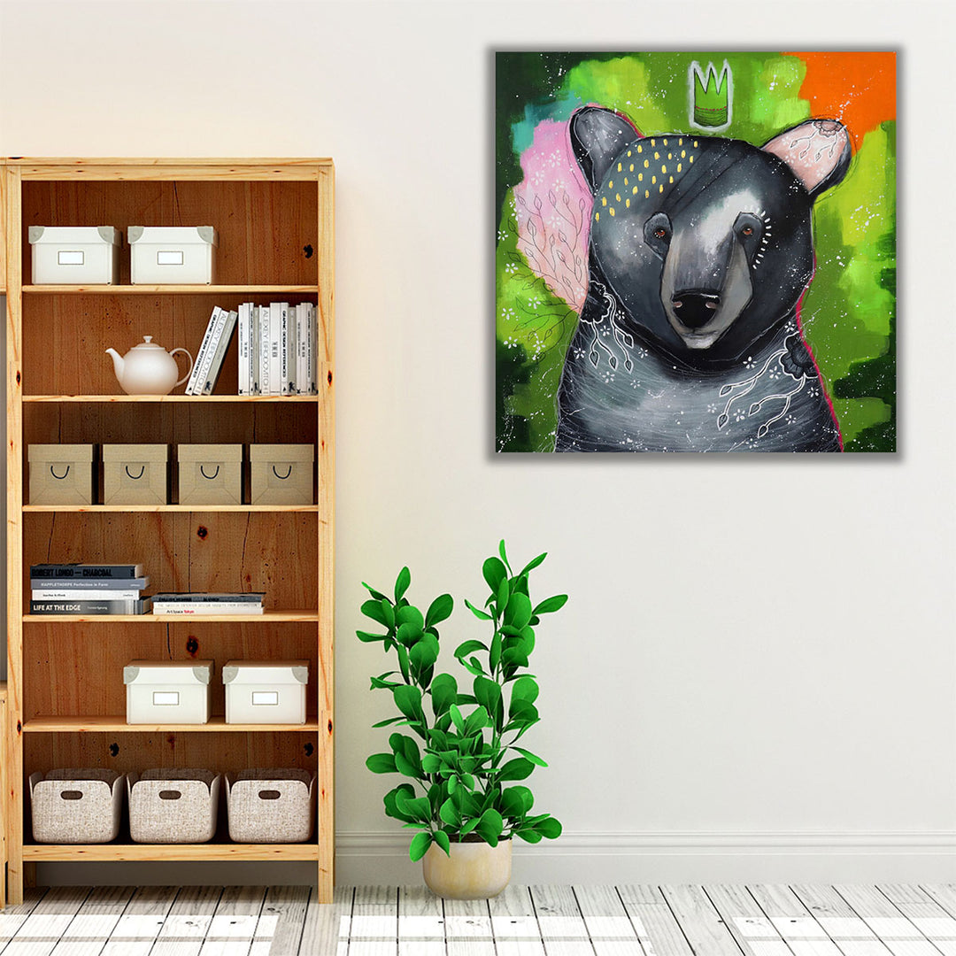A Curious Companion - Canvas Print Wall Art
