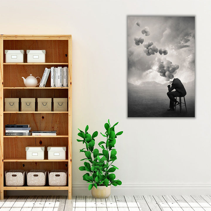 Think - Canvas Print Wall Art