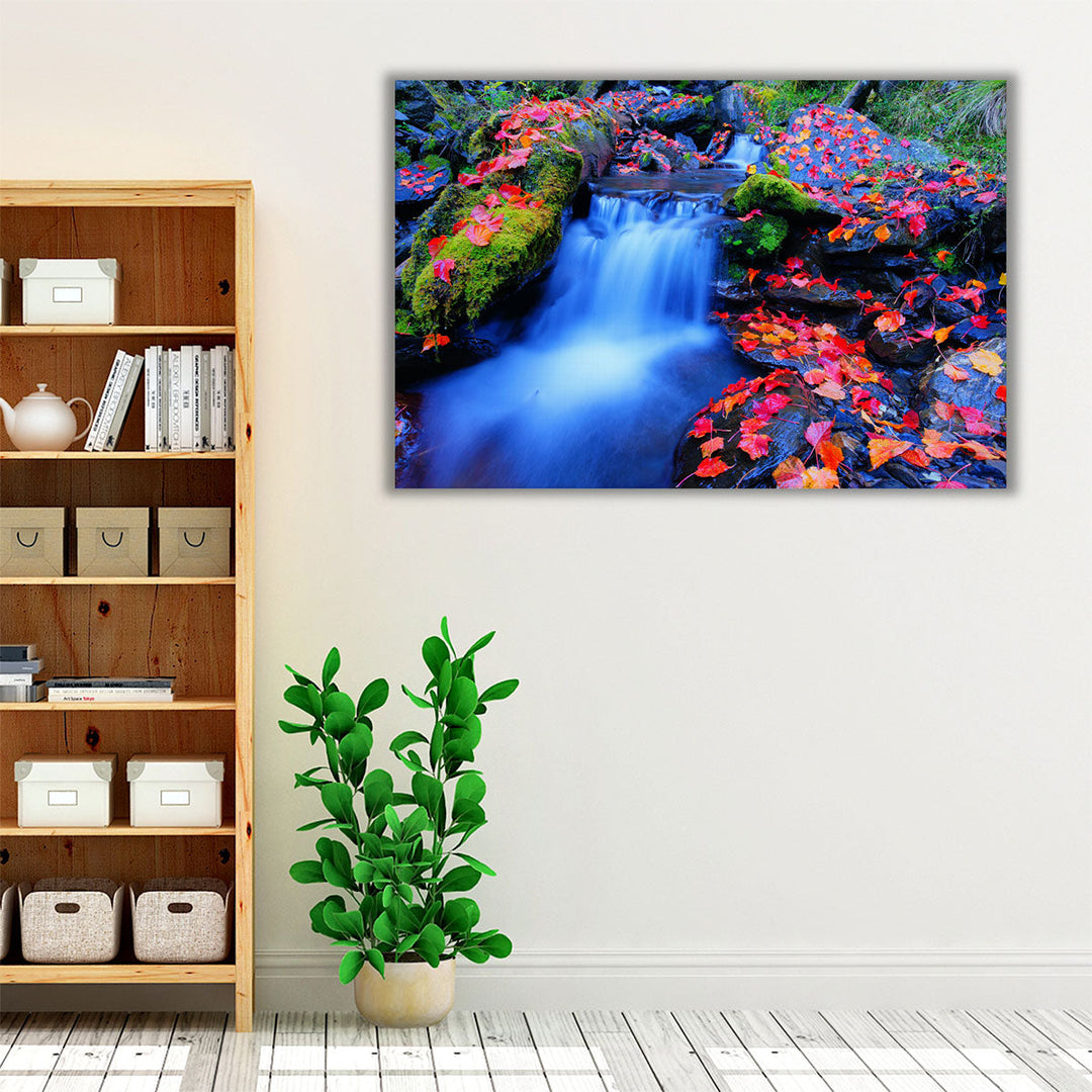 Genko Waterfall at Taroko National Park, Taiwan - Canvas Print Wall Art