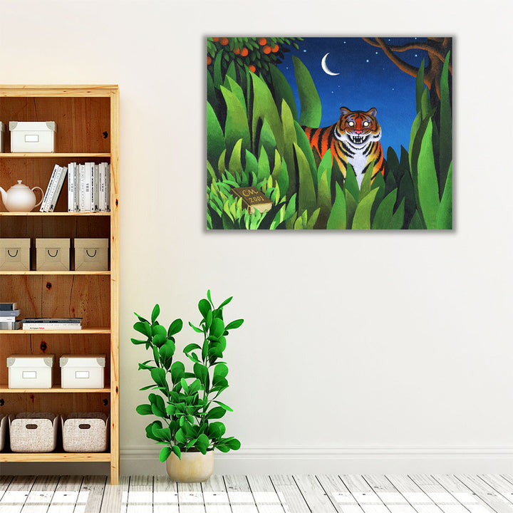 Tiger Tyger - Canvas Print Wall Art