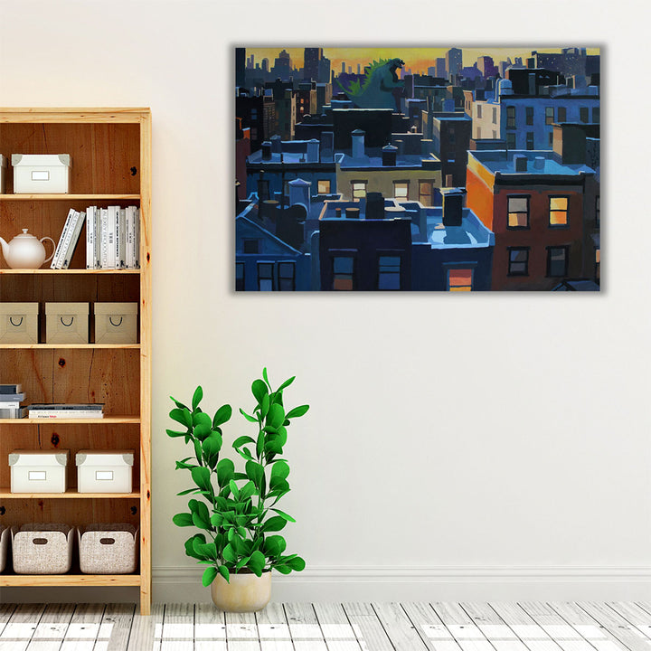 The Tourist - Canvas Print Wall Art