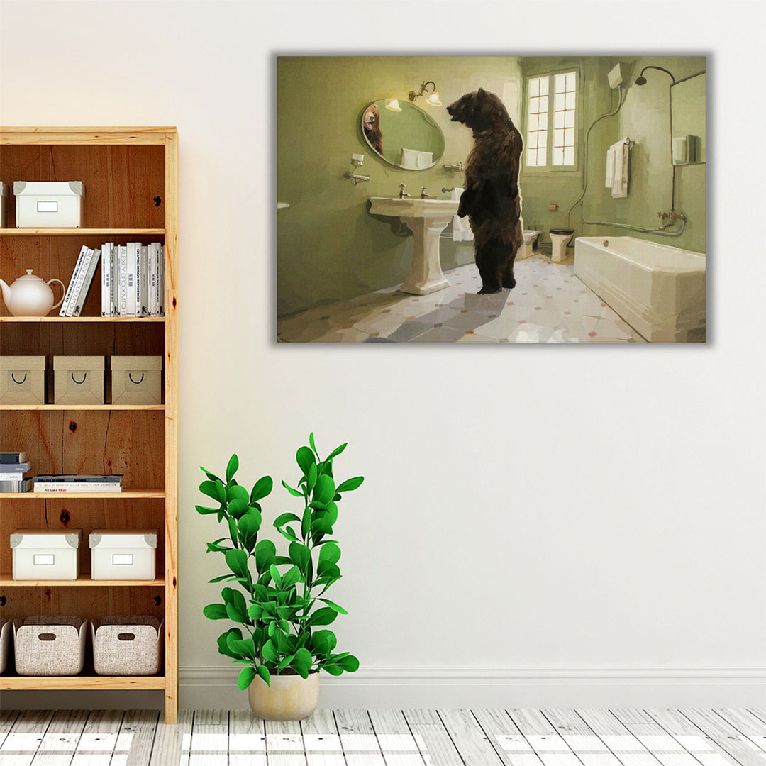 The Houseguest - Canvas Print Wall Art
