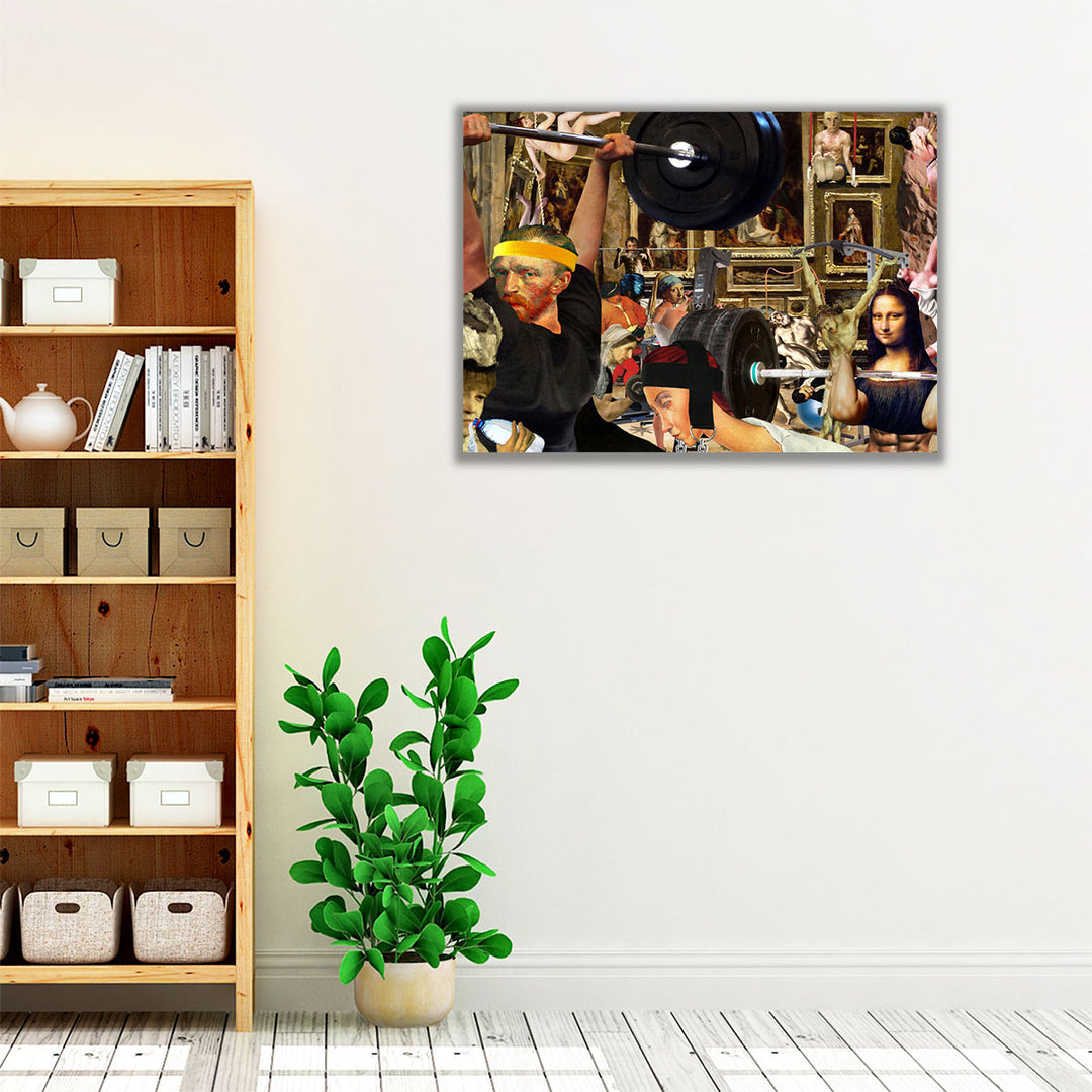 Pumping Oil - Canvas Print Wall Art