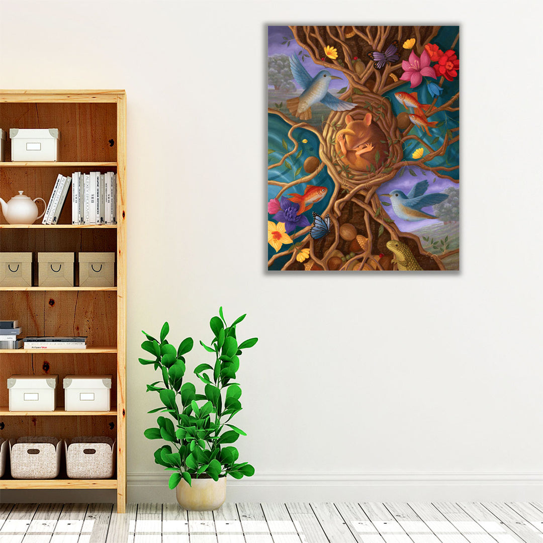 Blissful Solitude - Canvas Print Wall Art