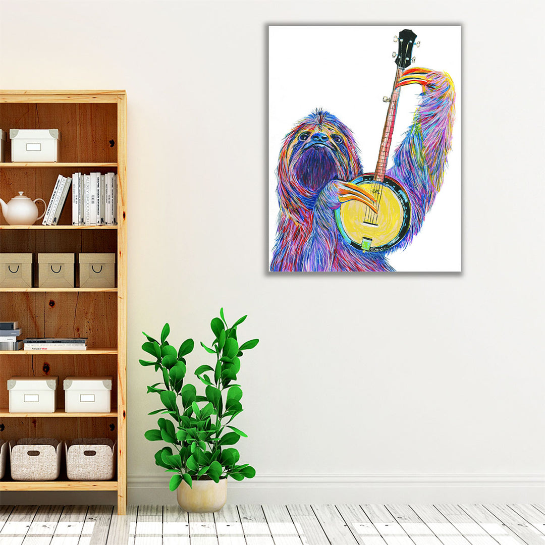Slow Banjo - Canvas Print Wall Art