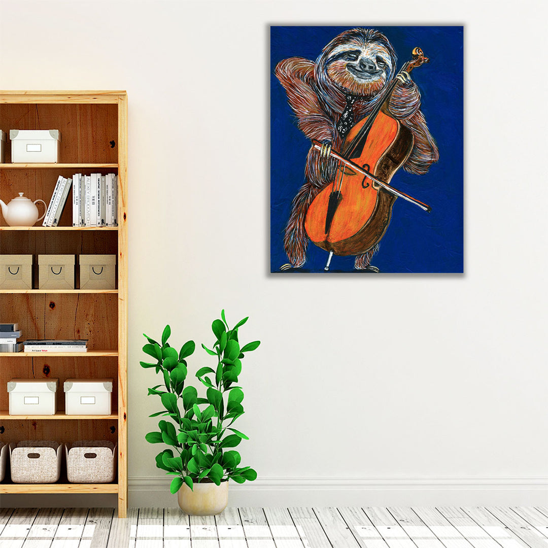 Slow Yo Ma - Canvas Print Wall Art