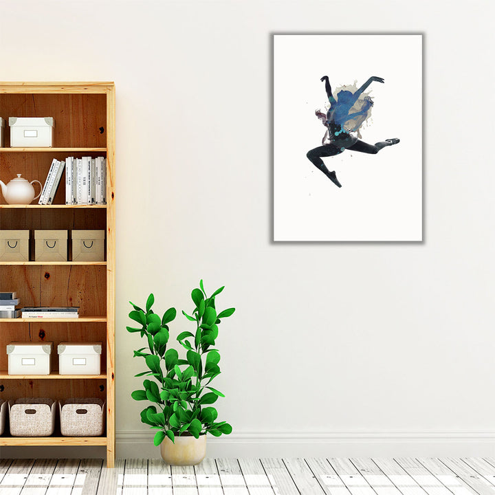 Ballerina Floating - Canvas Print Wall Art