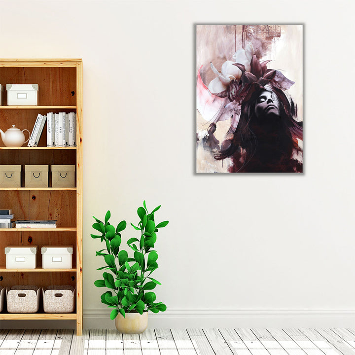 Imperfection Red - Canvas Print Wall Art
