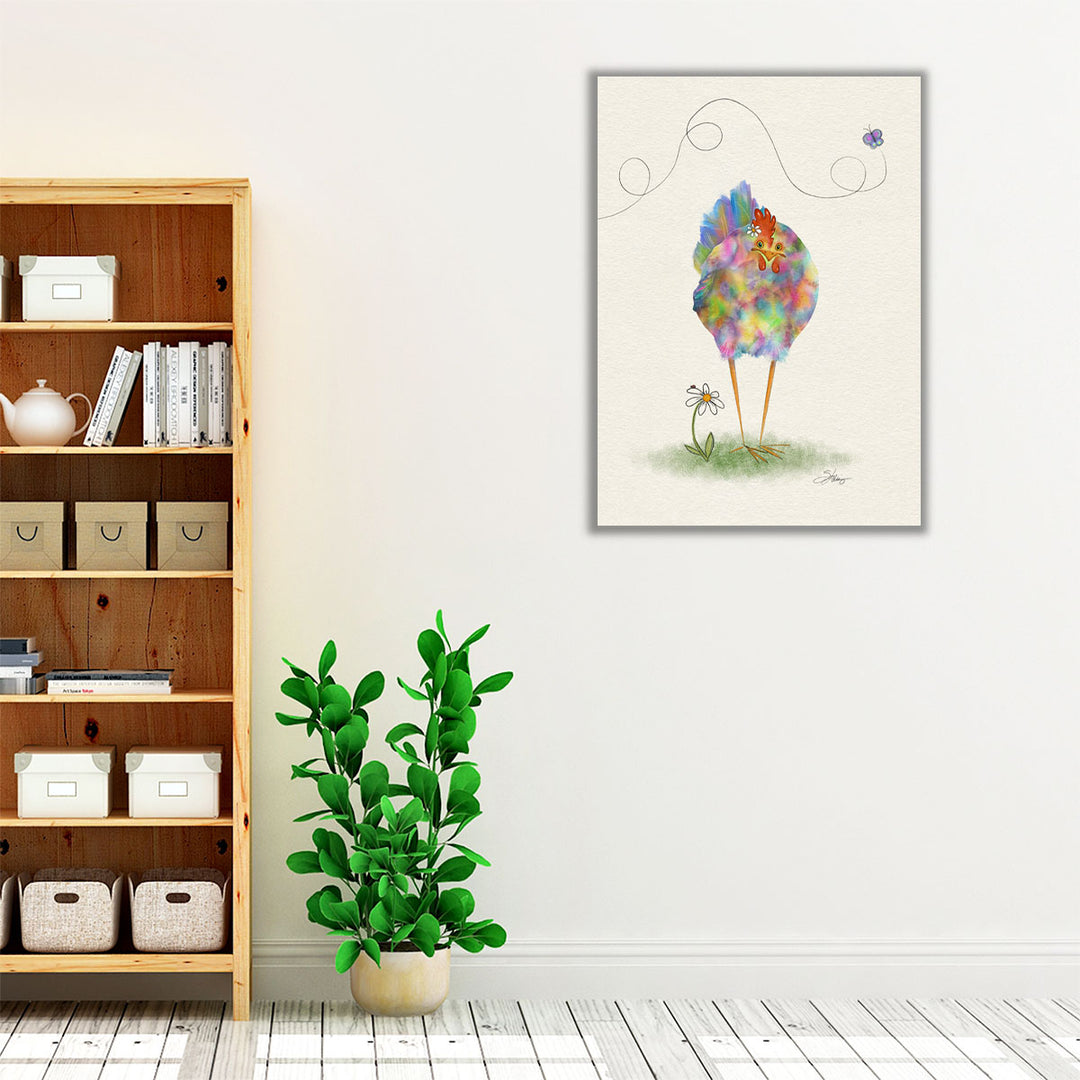 Fantasia Hen - Canvas Print Wall Art