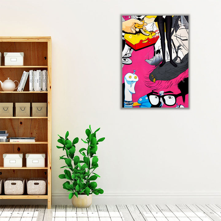 She's Got the Look - Canvas Print Wall Art