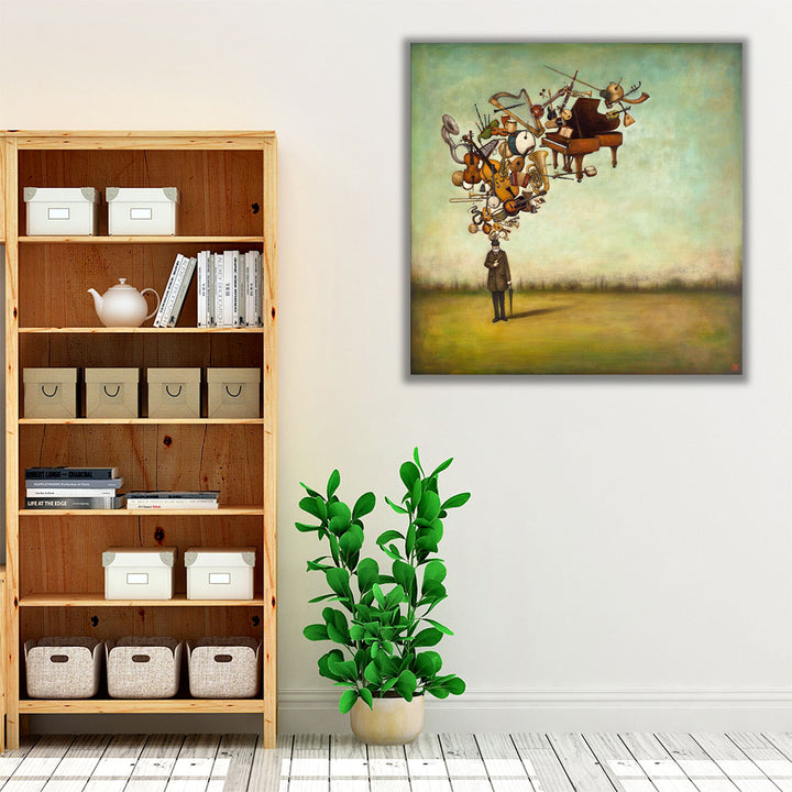 Thanks for the Melodies - Canvas Print Wall Art