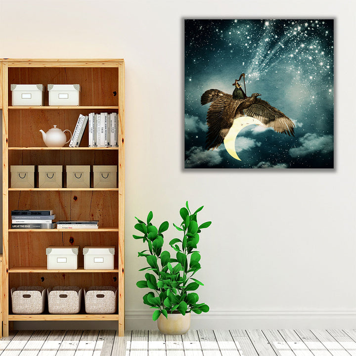 The Night Goddess - Canvas Print Wall Art