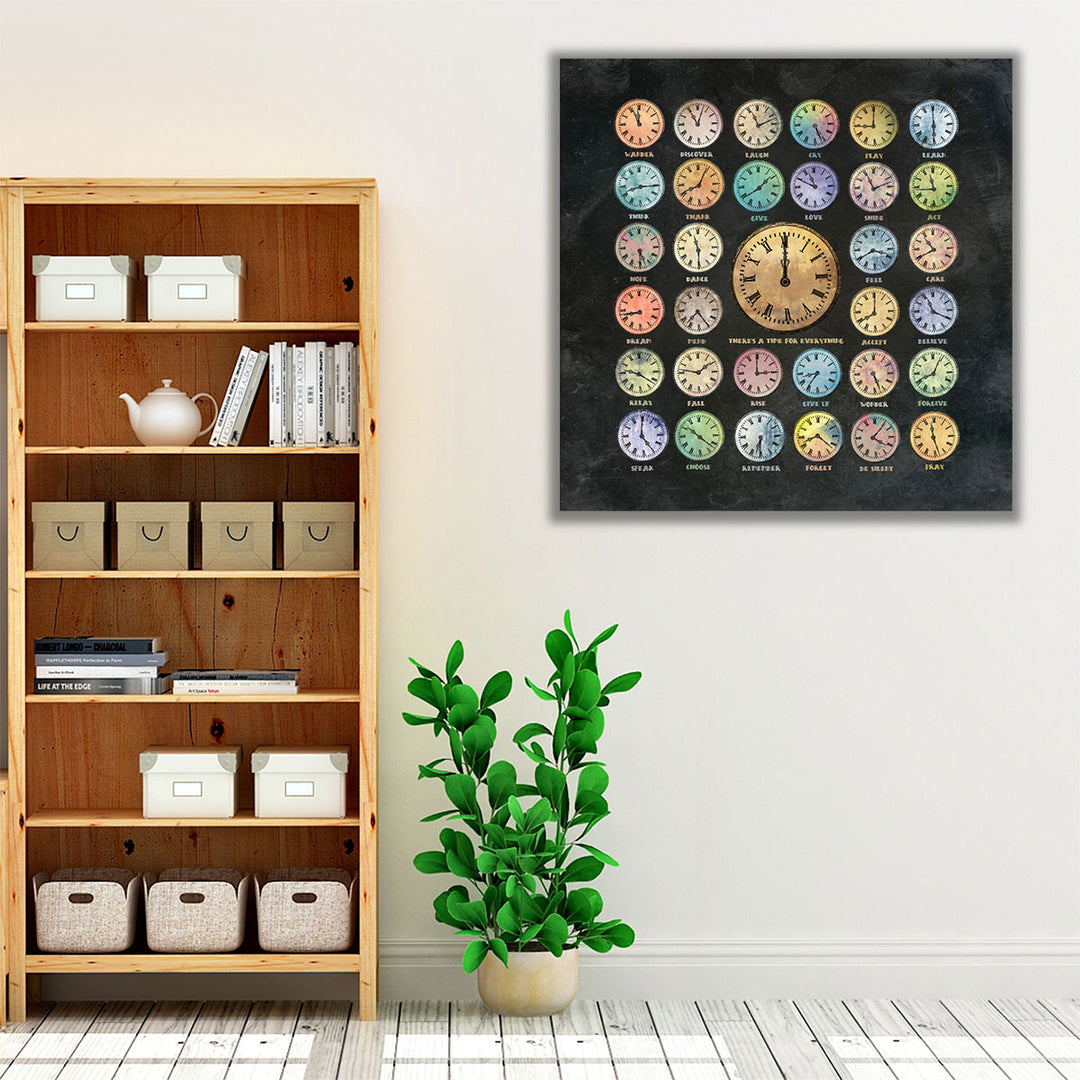 There is a Time for Everything - Canvas Print Wall Art