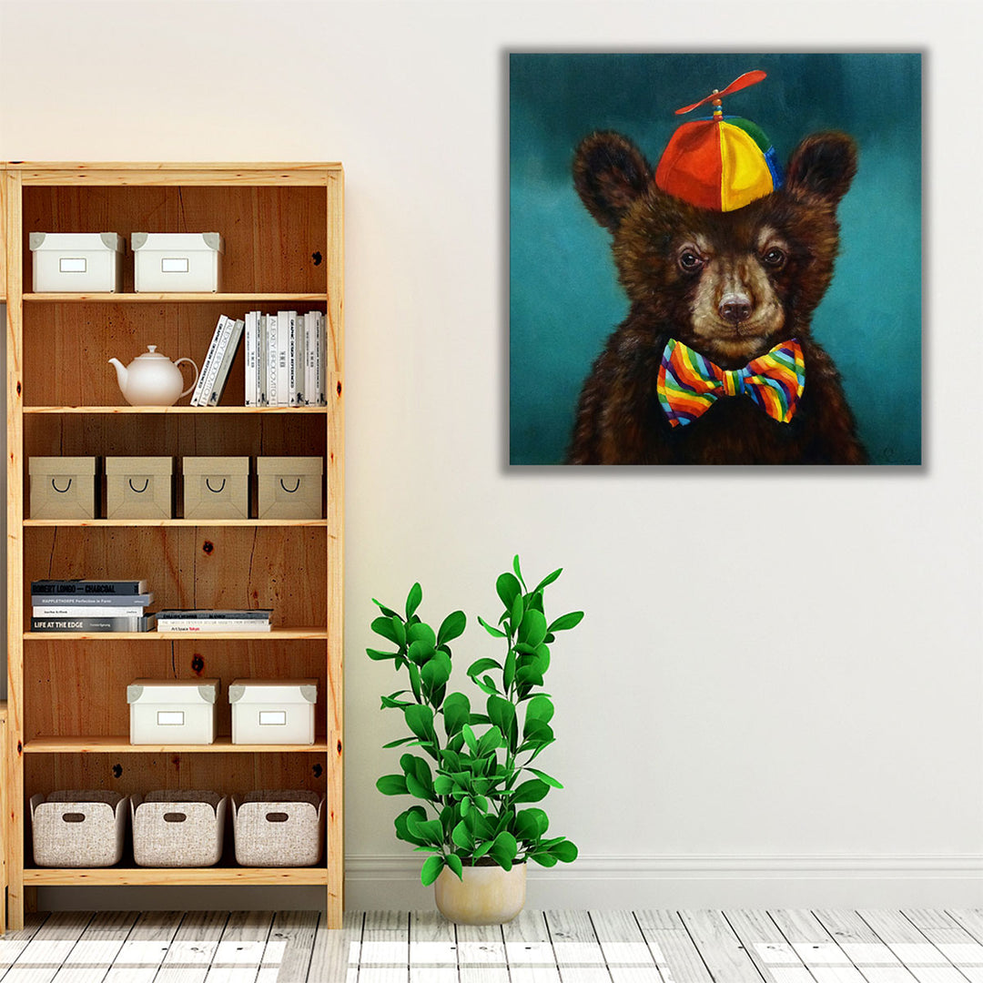Baby Bear - Canvas Print Wall Art