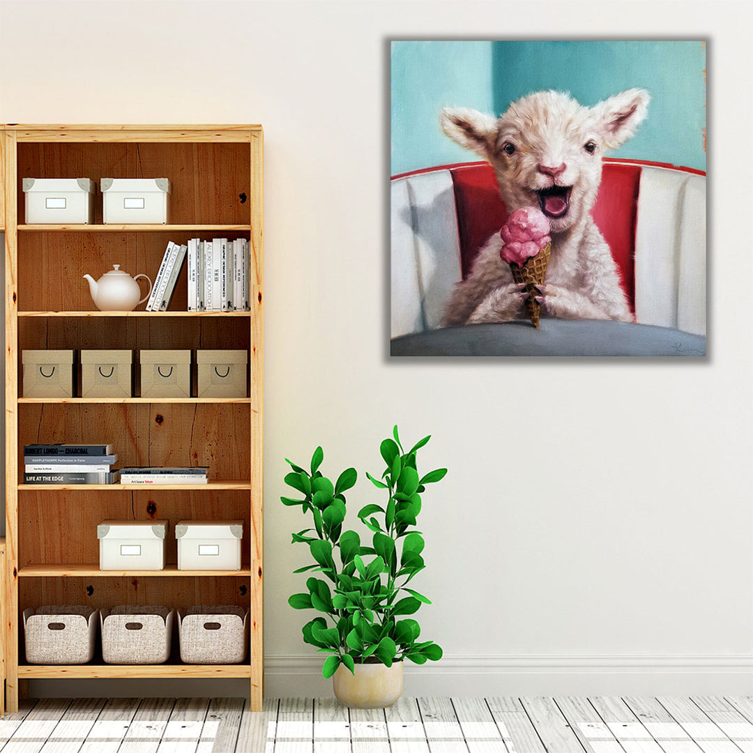 Kiddie Cone - Canvas Print Wall Art