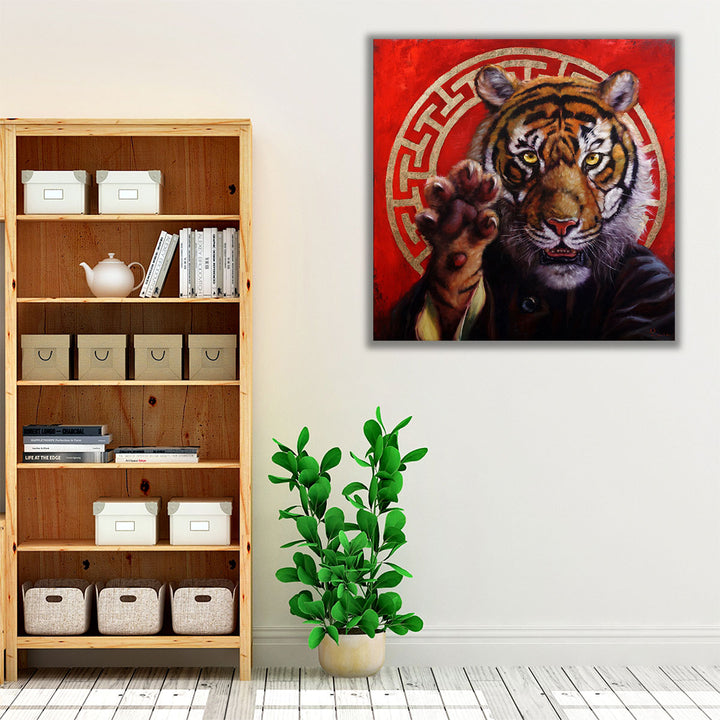 Legend of Tiger Claw - Canvas Print Wall Art