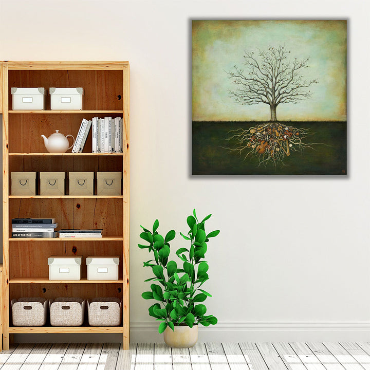 Strung Together - Canvas Print Wall Art
